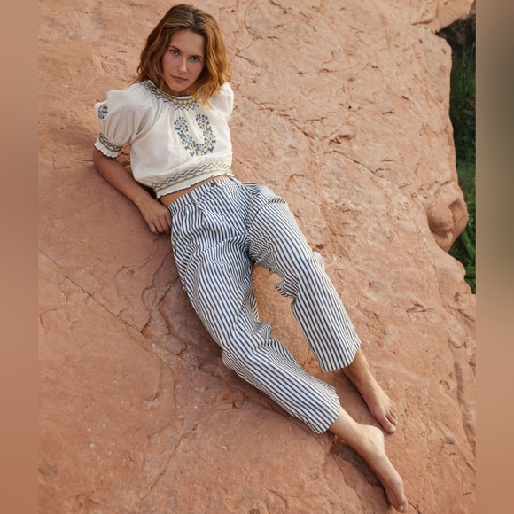 Christy Dawn Denim - Christy Dawn Lena jean Railroad stripe